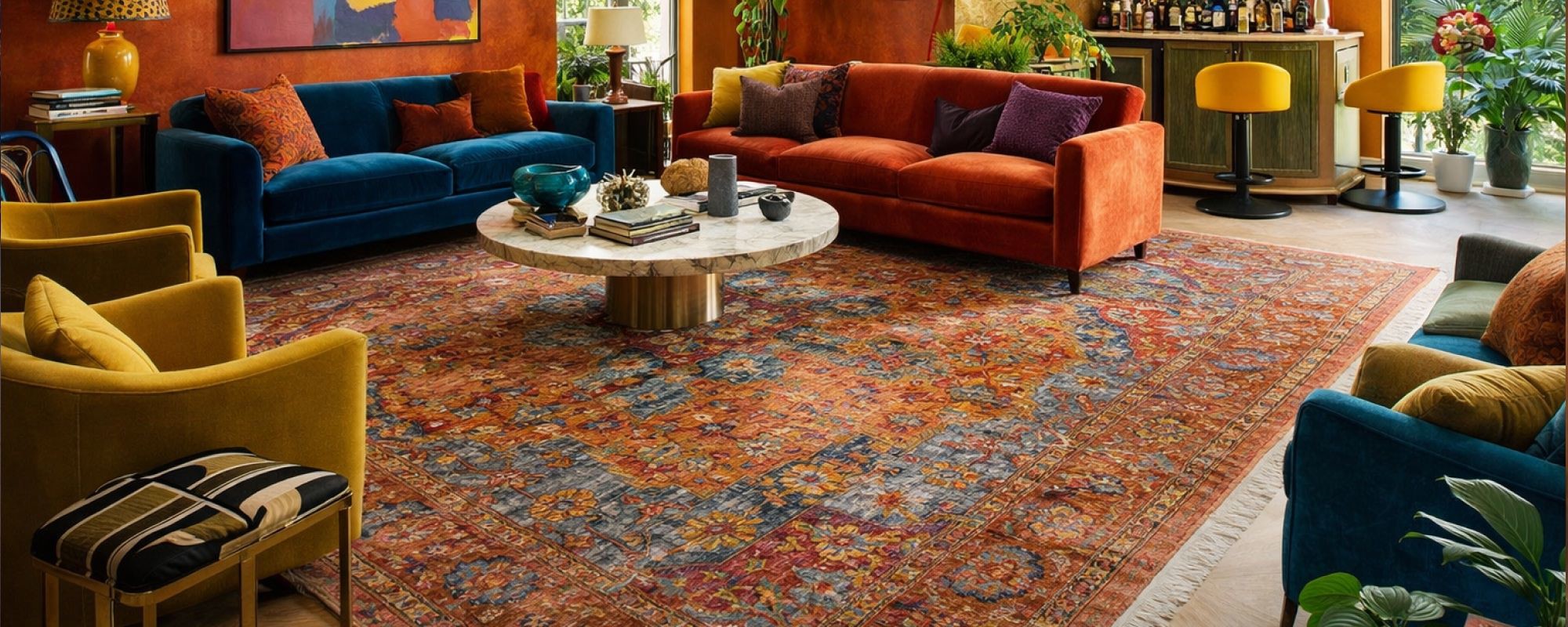 What Is an Overdyed Rug? Why This Vintage Revival Is Dominating 2026 Interiors
